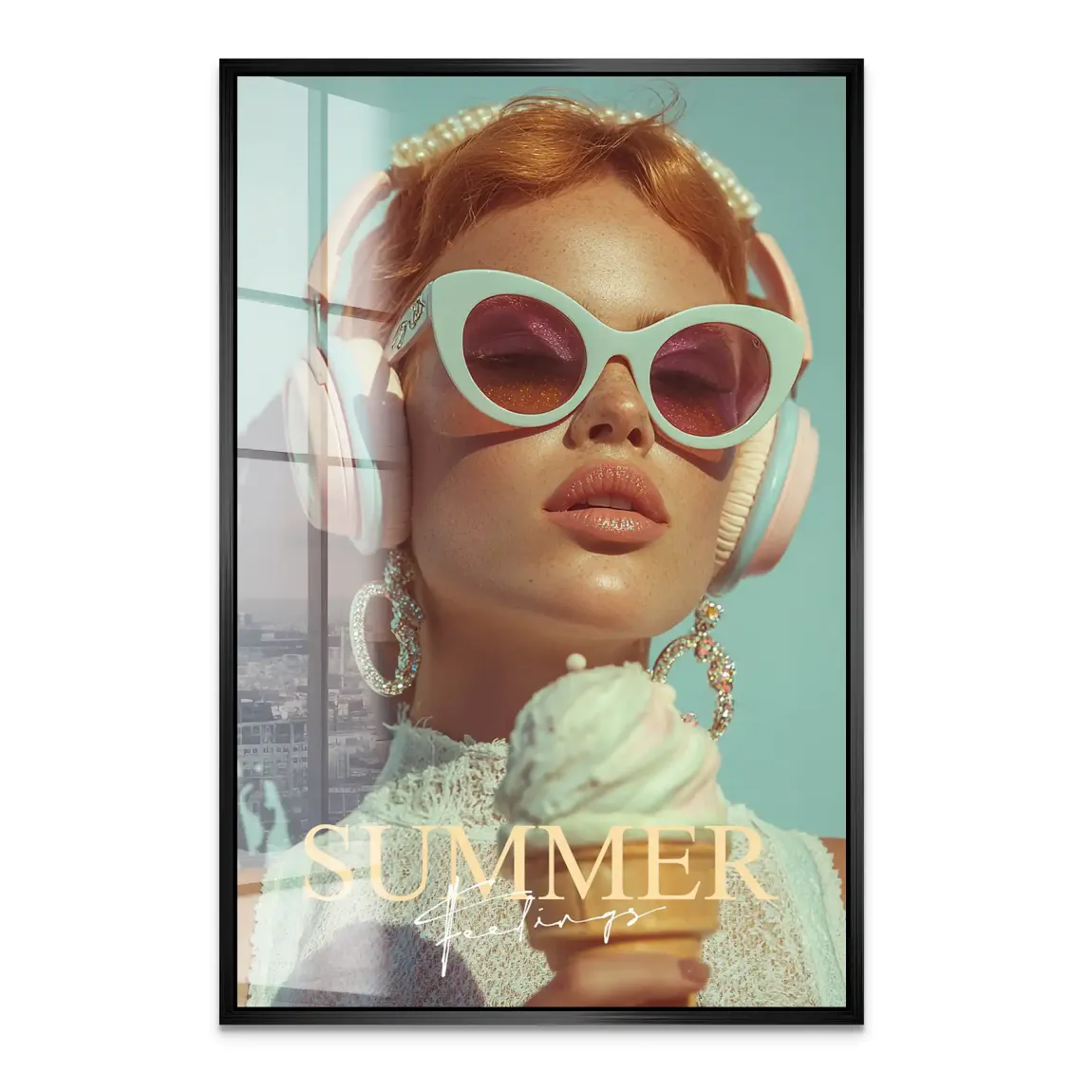 Summerfeeling Acrylglas Bild