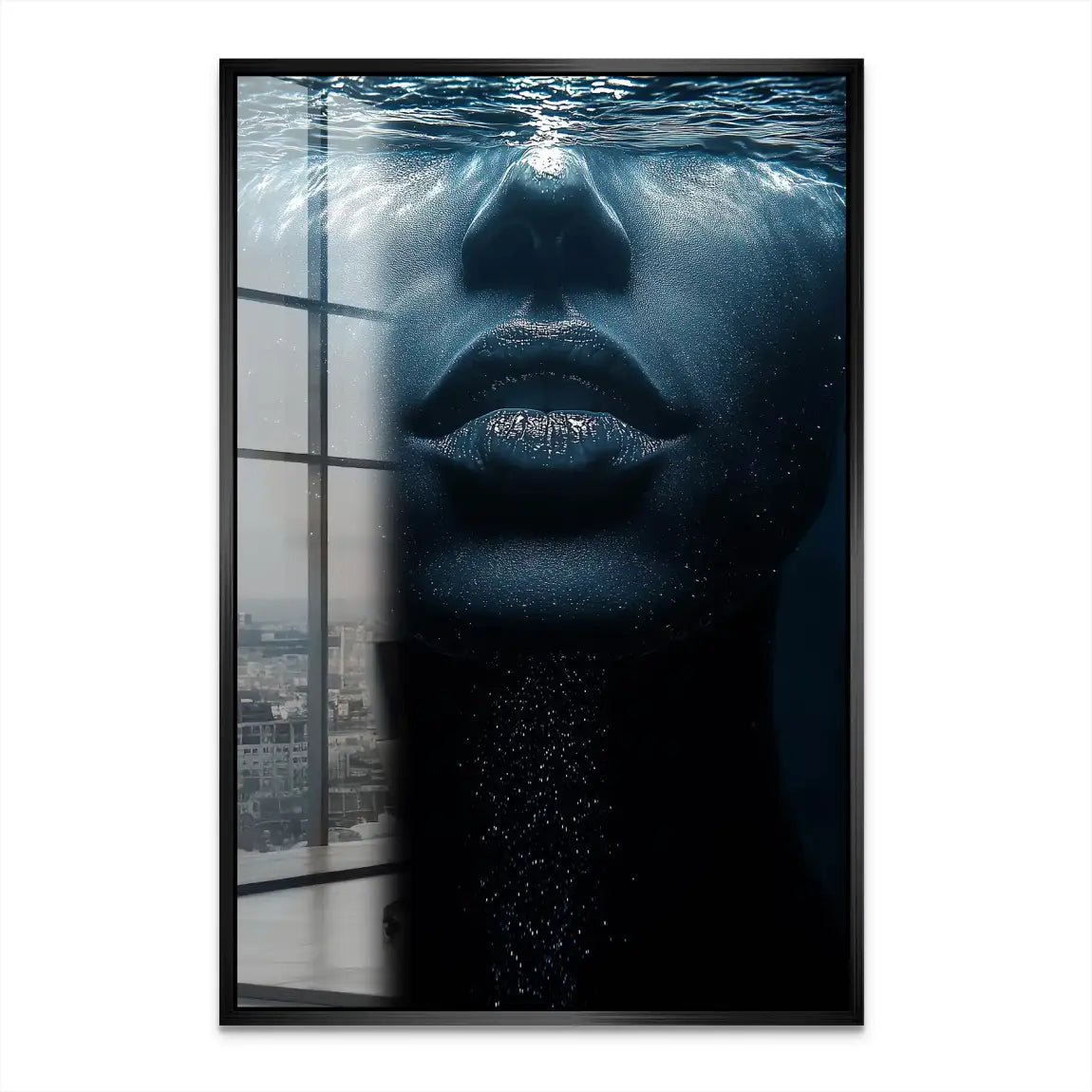 Beauty under Water Acrylglas Bild INGALERIE