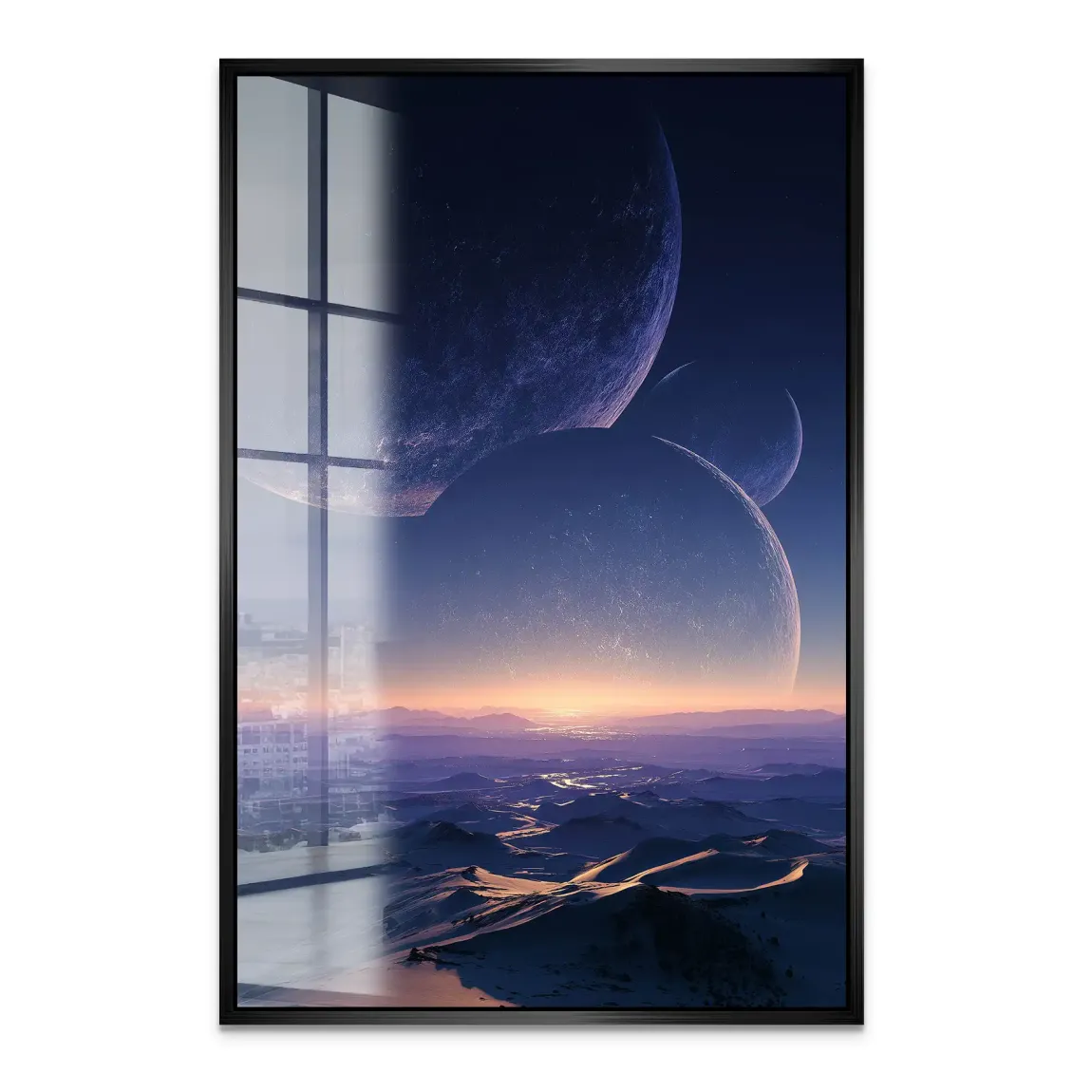 Jenseits der Welt Acrylglas Bild