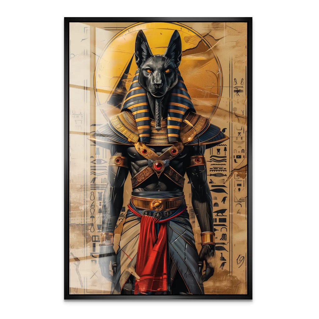 Anubis Modern Style Acrylglas Bild INGALERIE