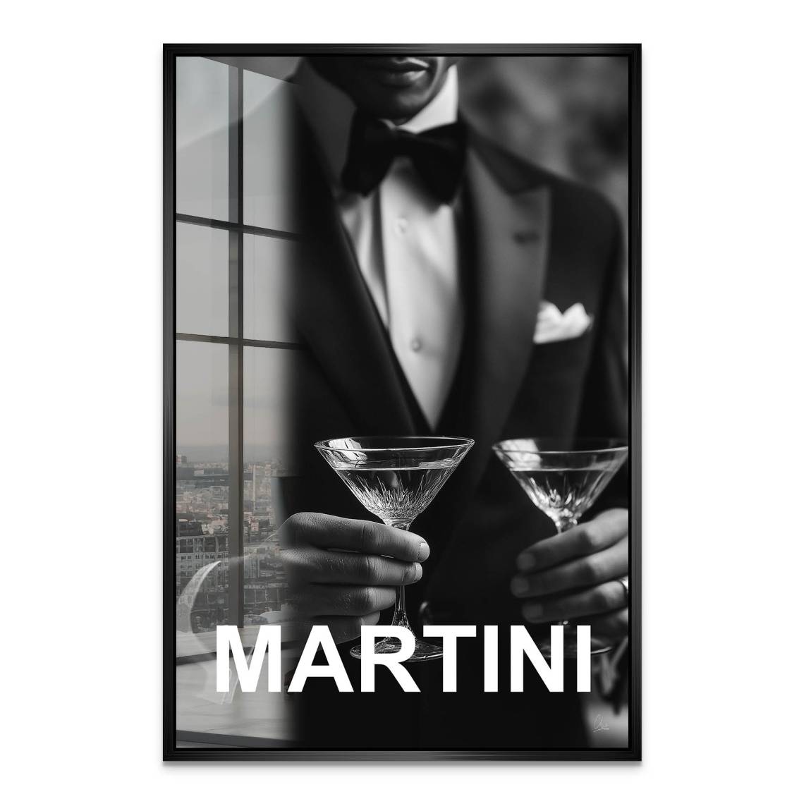 Martini Moment Acrylglas Bild