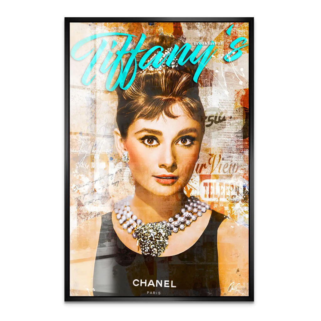 Audrey Tiffany Art Acrylglas Bild INGALERIE