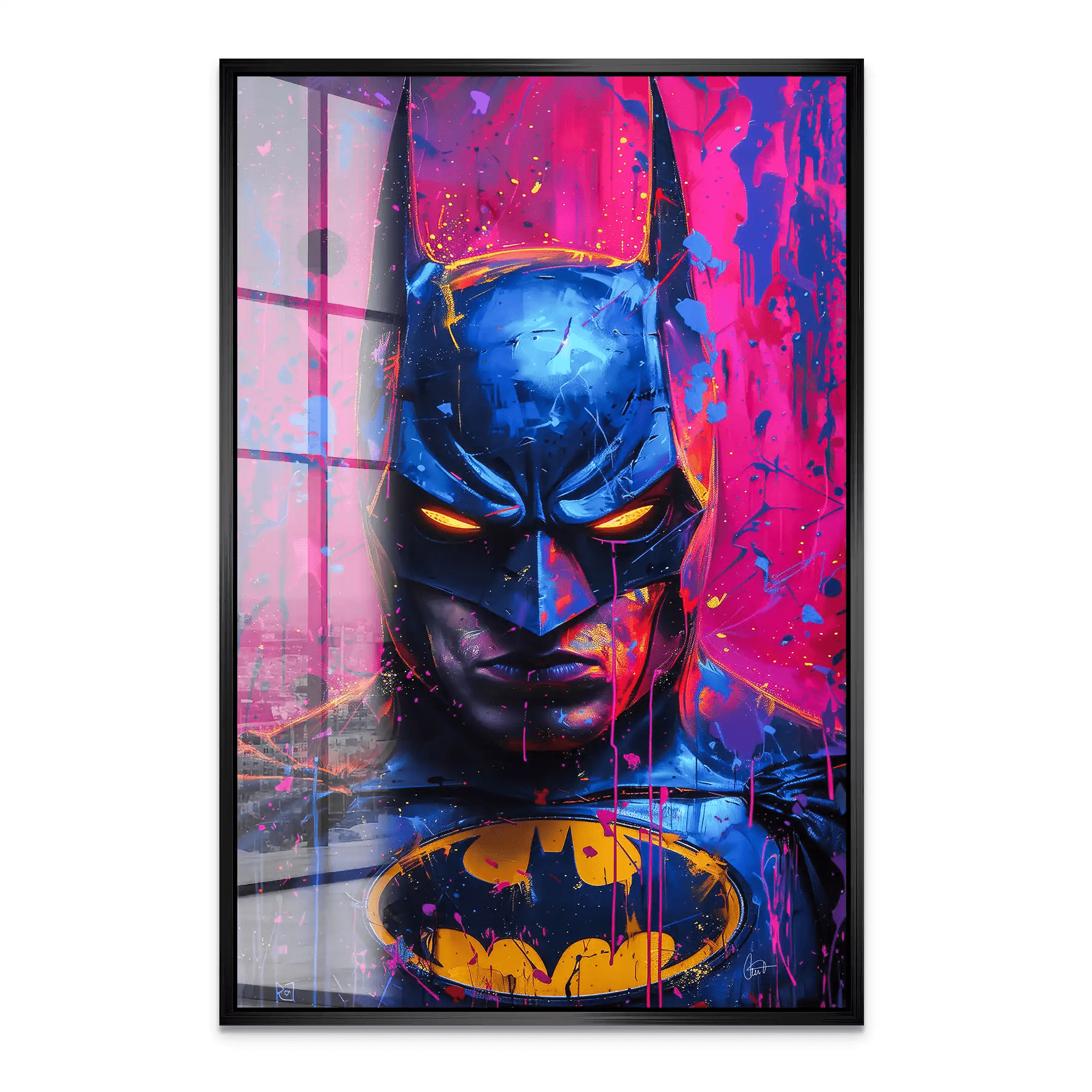 Batman Art Acrylglas Bild INGALERIE