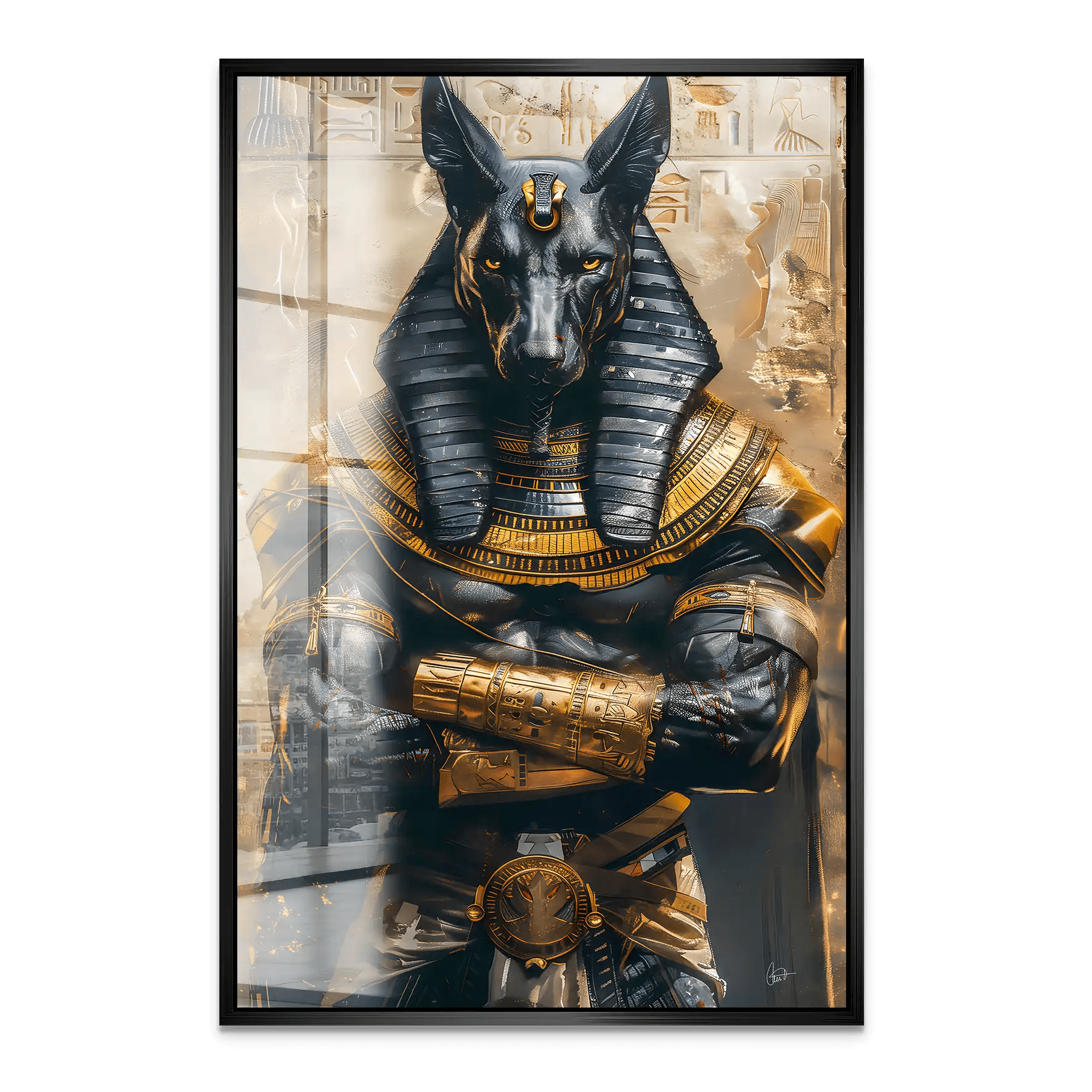 Anubis Style Acrylglas Bild INGALERIE