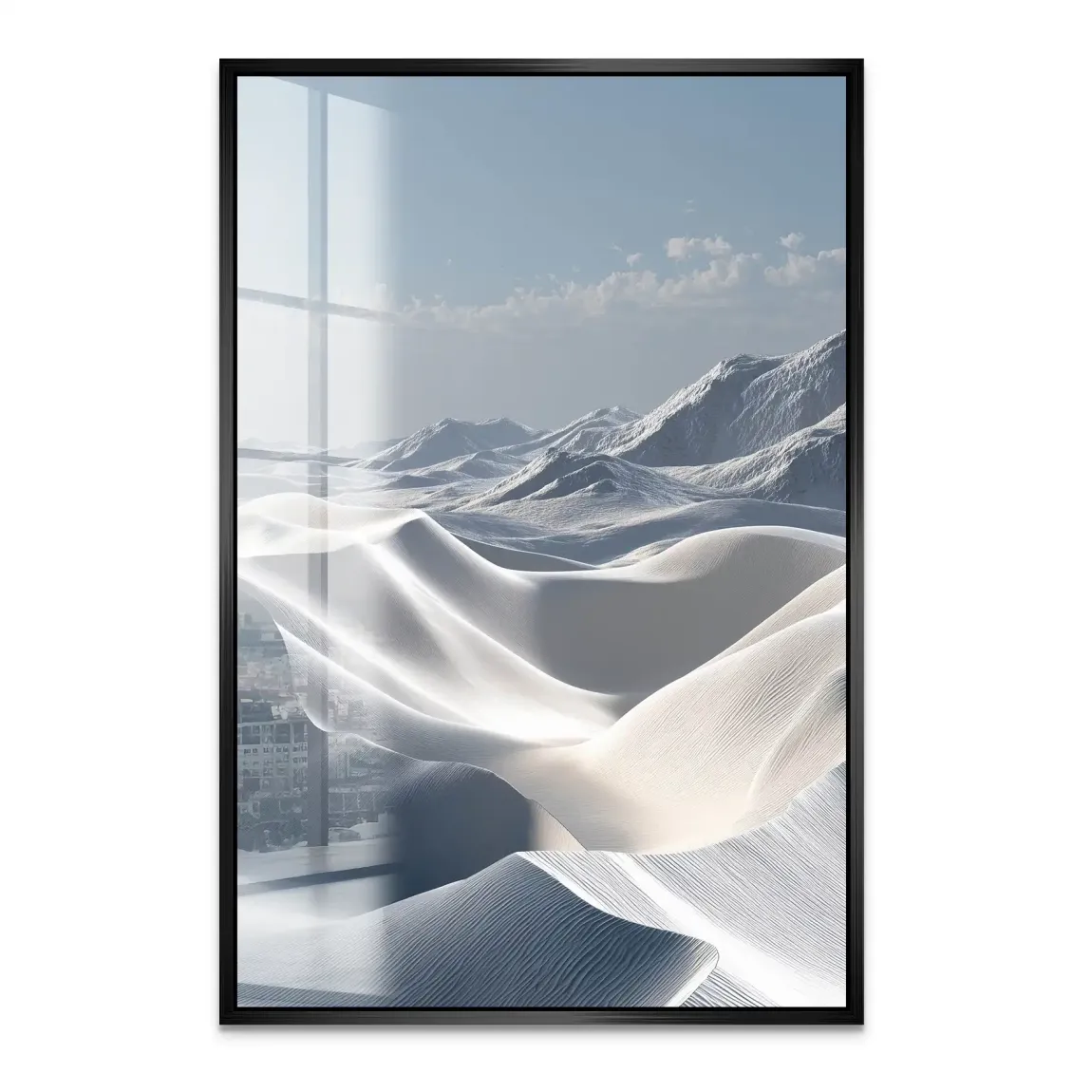 Ewige Wüste Acrylglas Bild