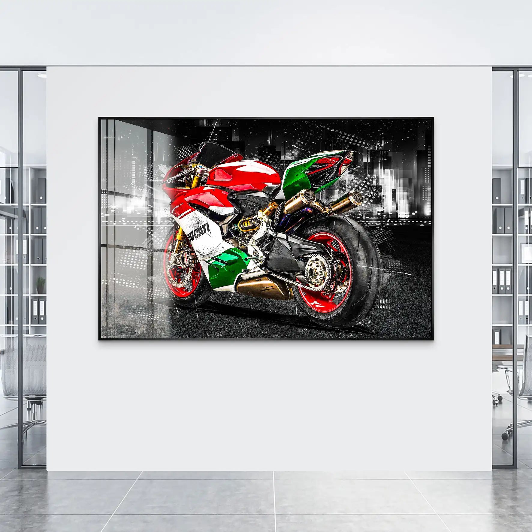 Ducati Supperleggera Acrylglas Bild INGALERIE