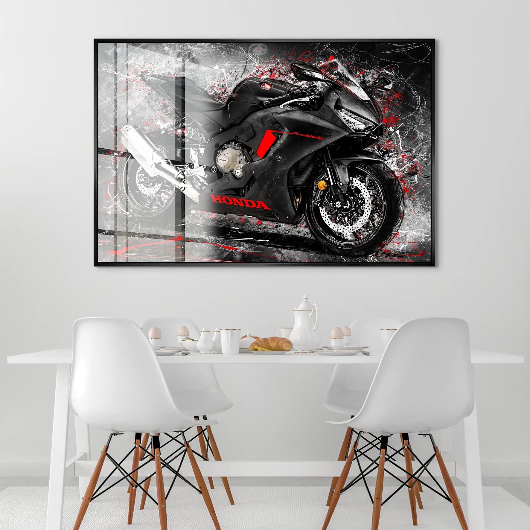 Honda CBR 1000 RR Fireblade Acrylglas Bild INGALERIE