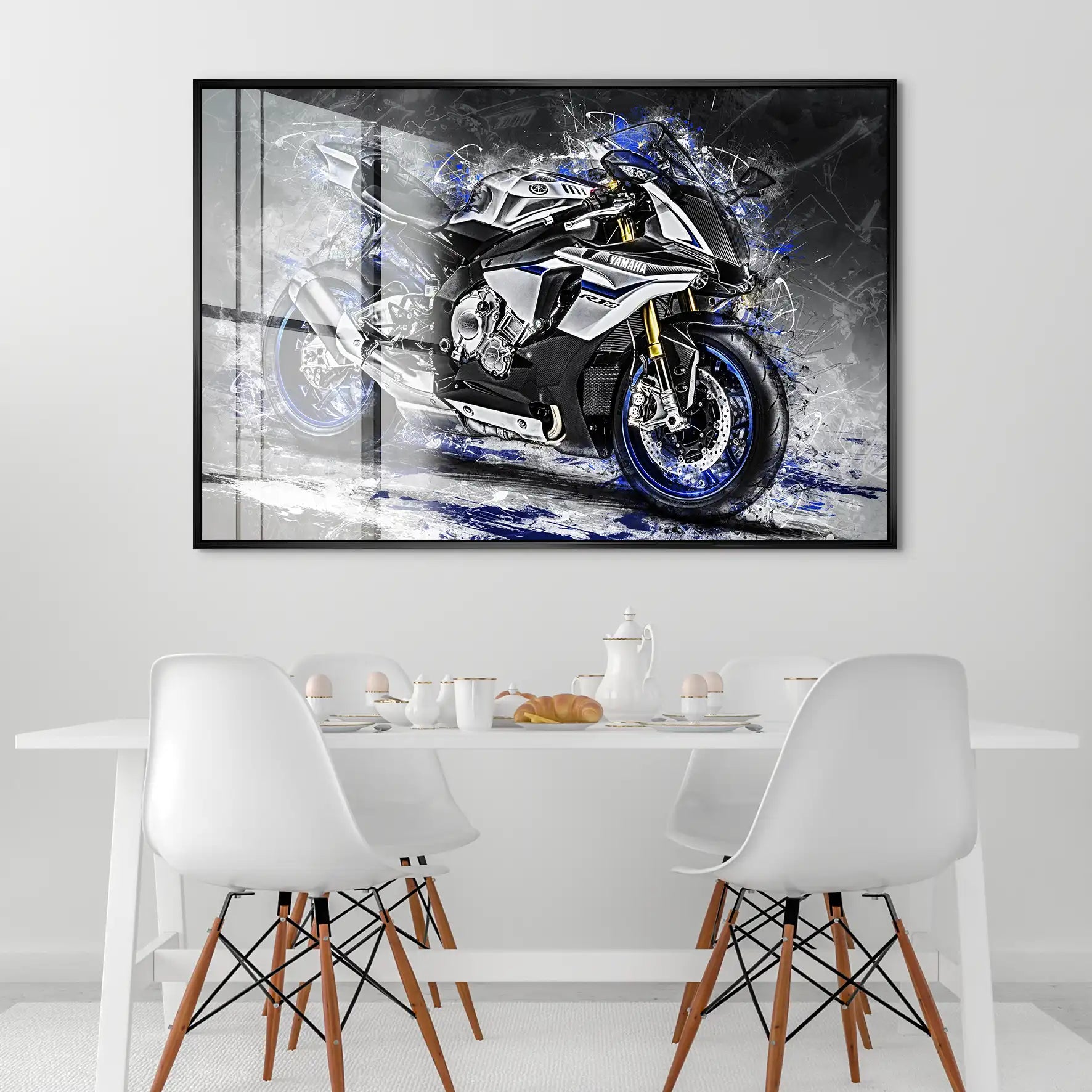 Yamaha R1M Abstrakt Acrylglas Bild INGALERIE