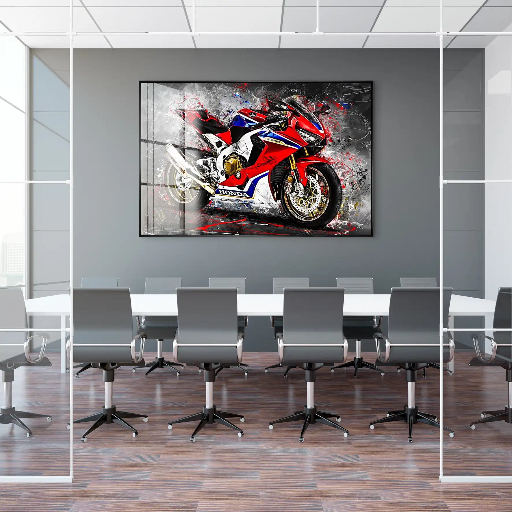 Honda CBR 1000 RR Acrylglas Bild INGALERIE