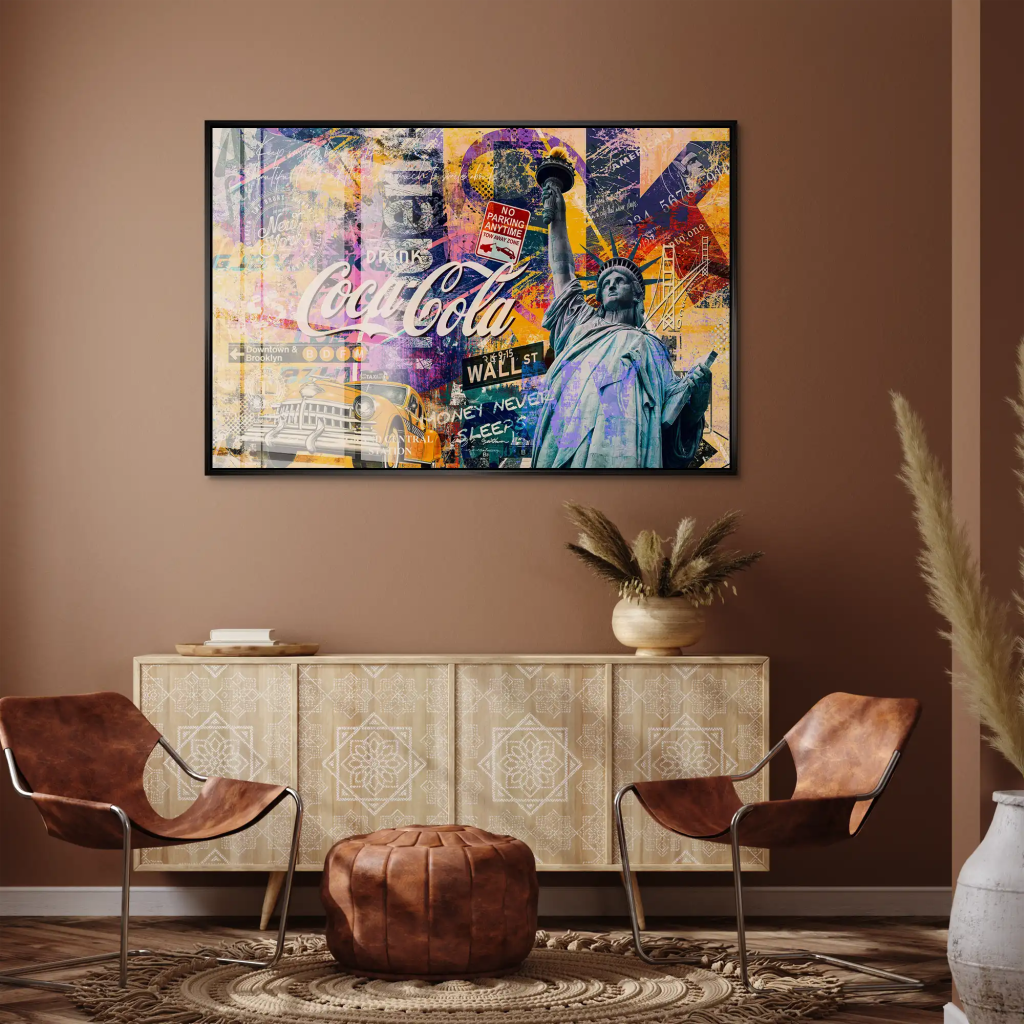 New York Pop Art Acrylglas Bild INGALERIE