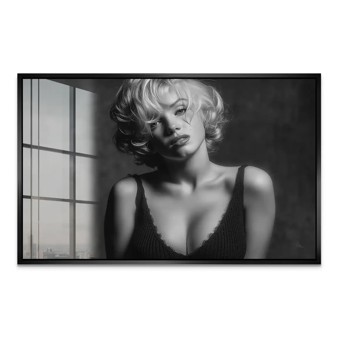 Marilyn Monroe Glamour Acrylglasbild
