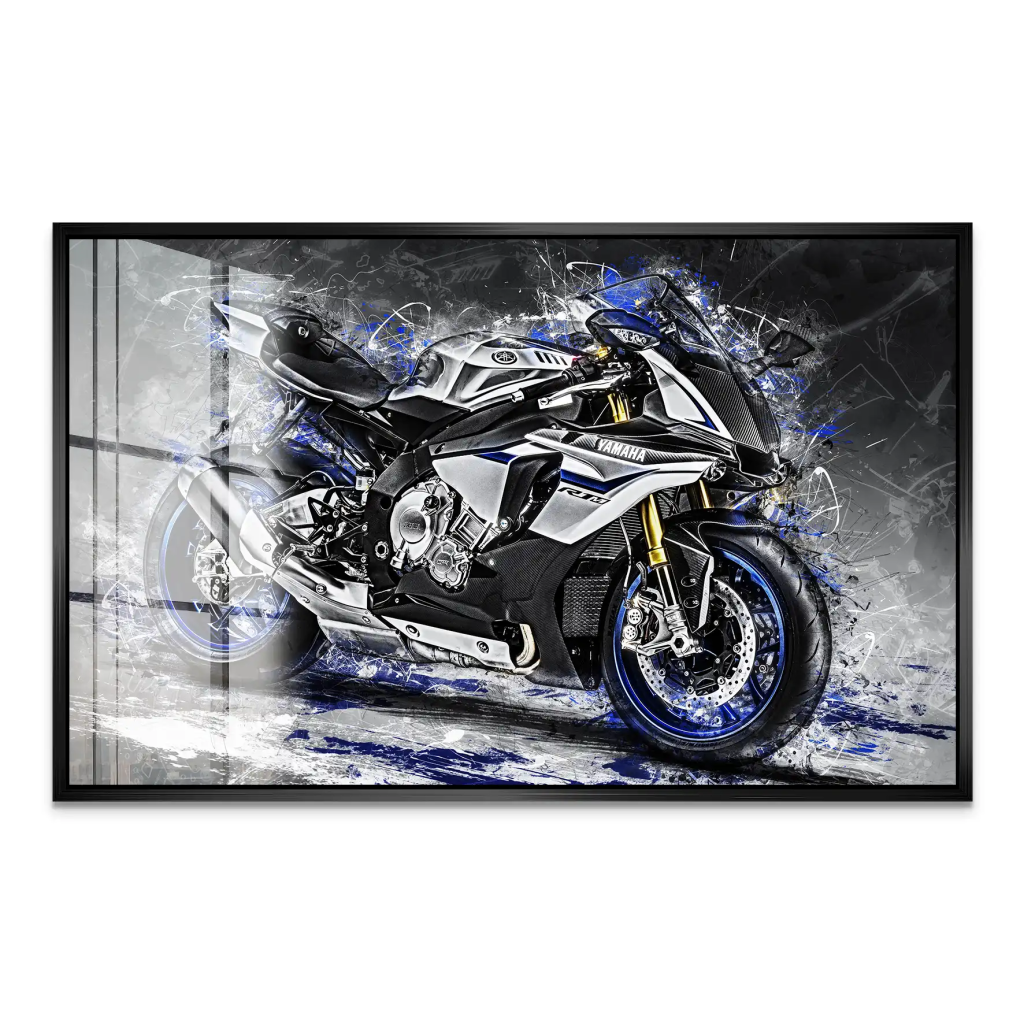 Yamaha R1M Abstrakt Acrylglas Bild INGALERIE