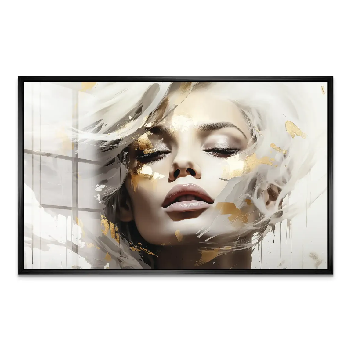 Golden Dreams Acrylglas Bild