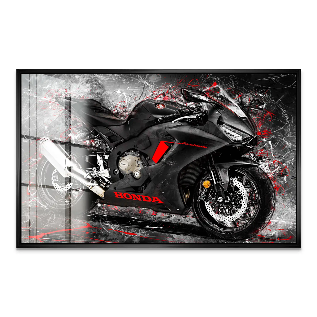 Honda CBR 1000 RR Fireblade Acrylglas Bild INGALERIE