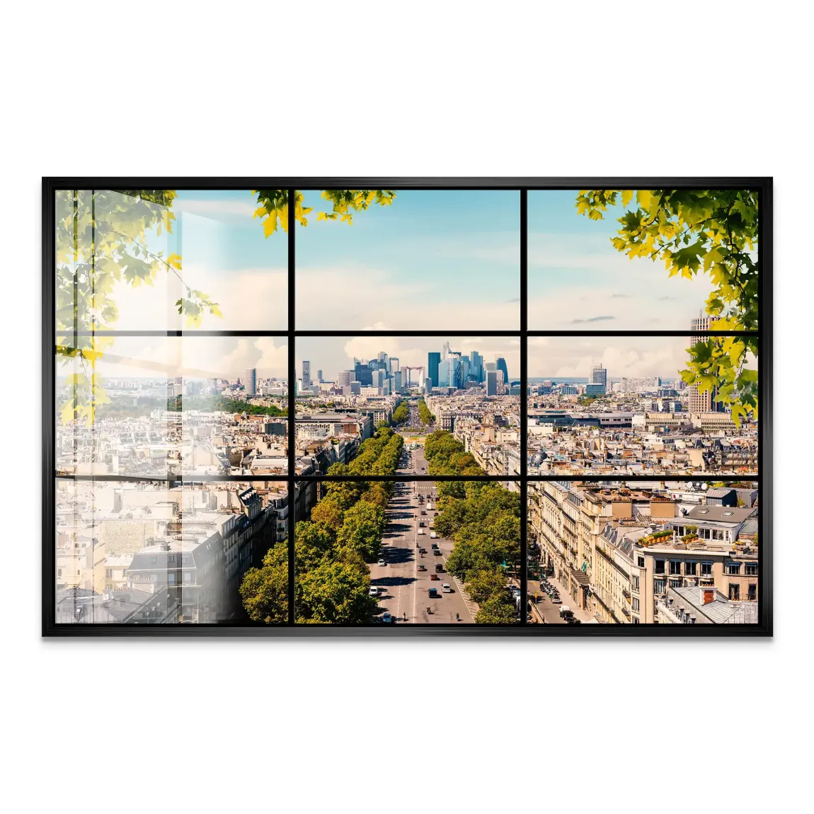 Paris Avenue Acrylglas Bild