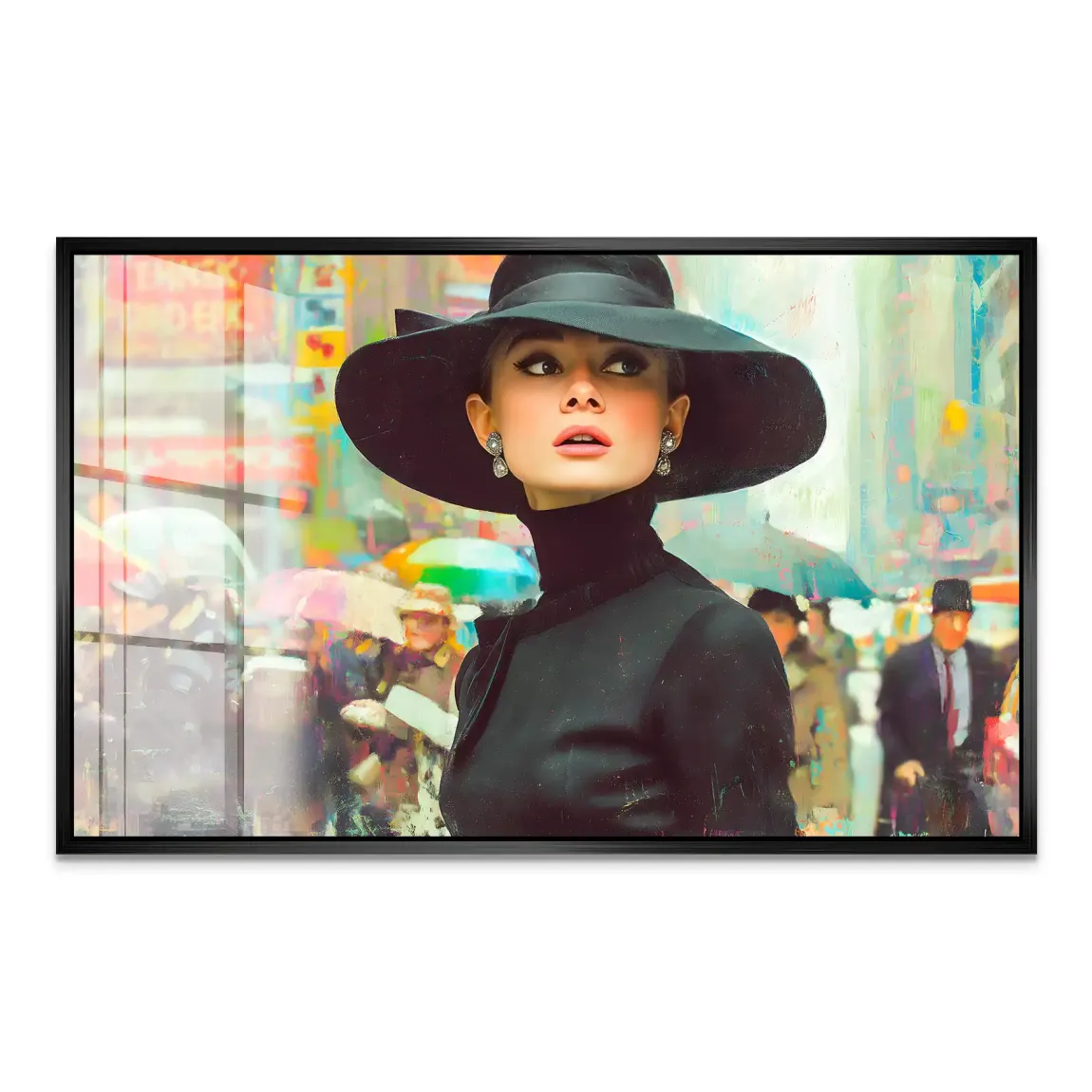 Audrey in New York Nr.2 Acrylglas Bild INGALERIE