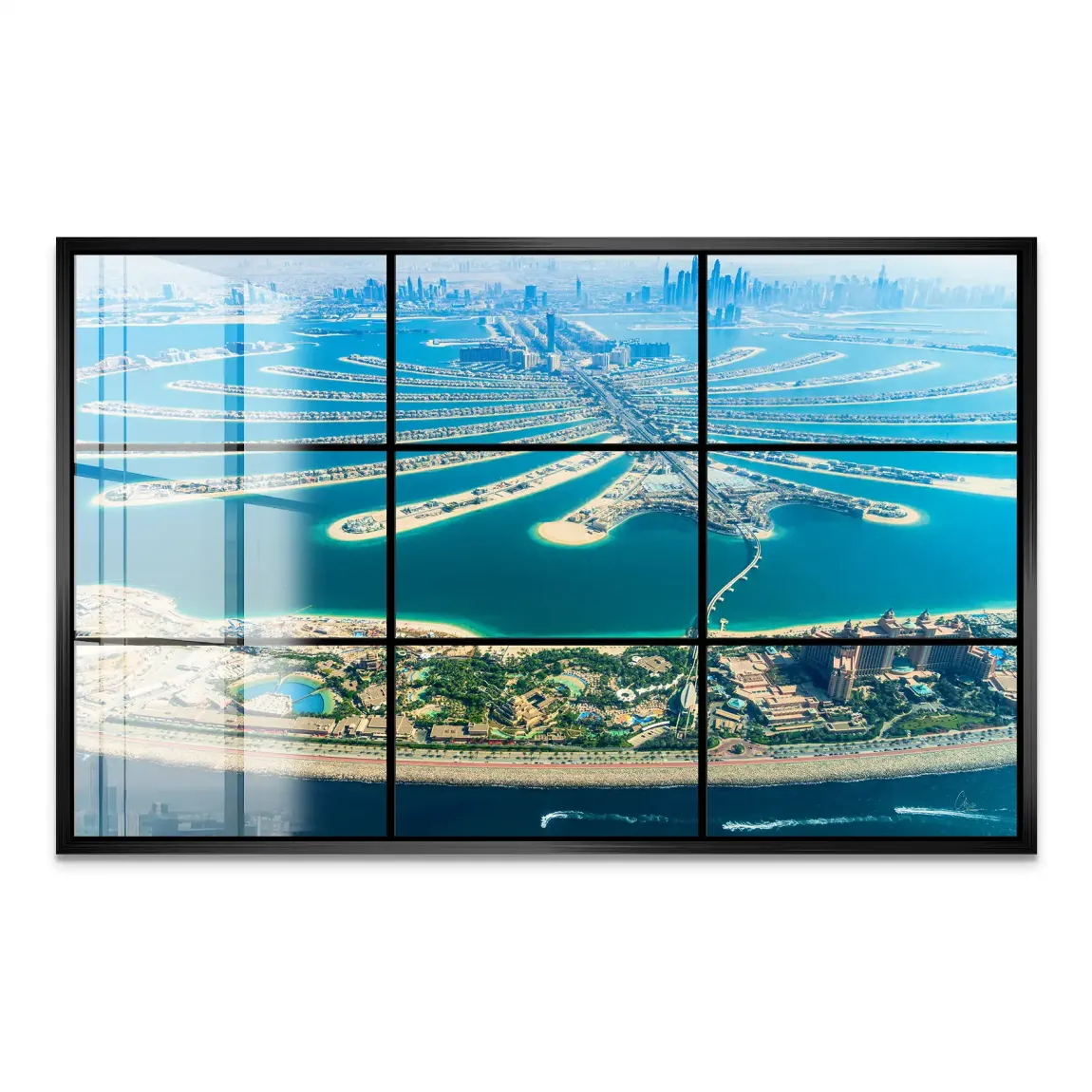 Palm View Dubai Acrylglas Bild