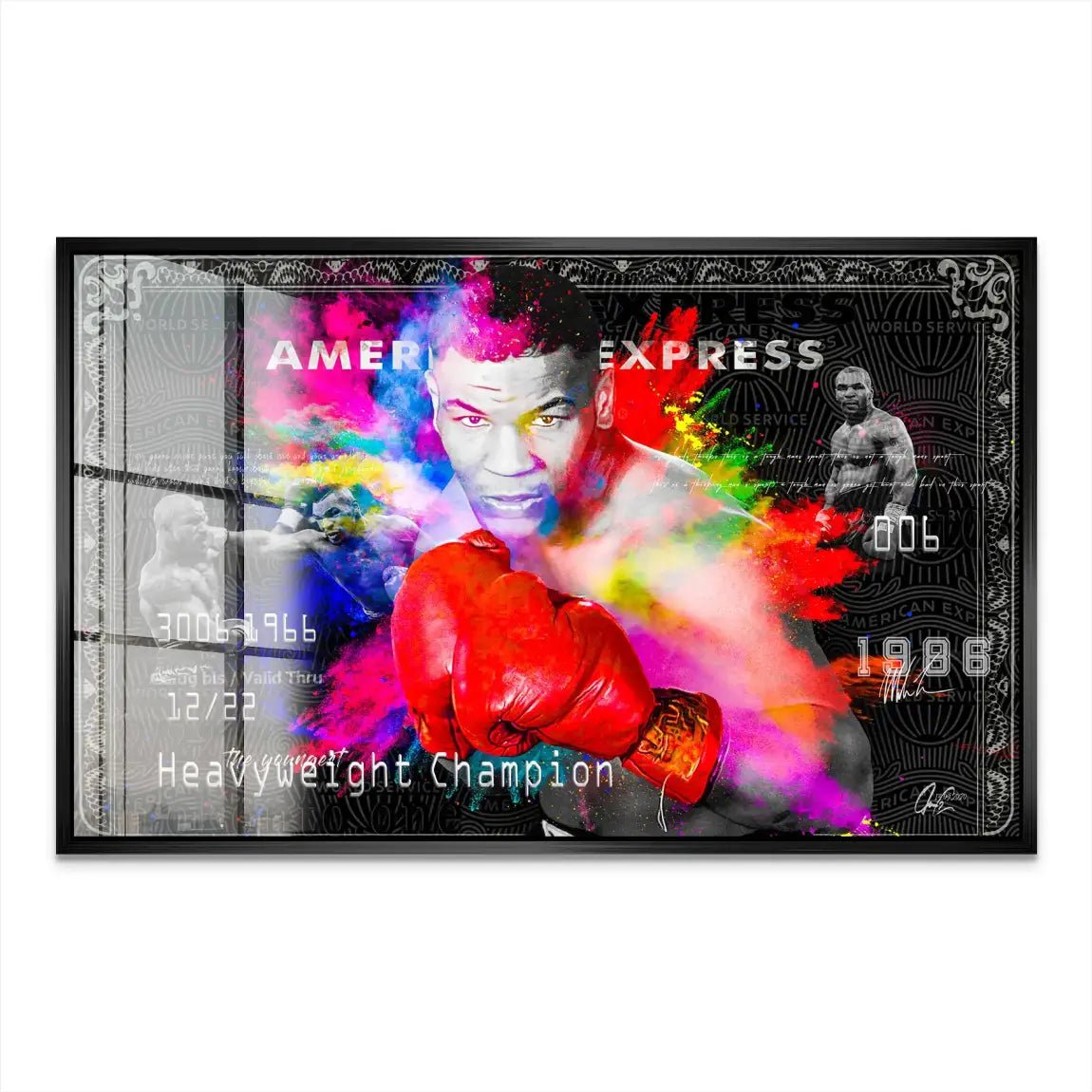 Amex Mike Acrylglas Bild INGALERIE