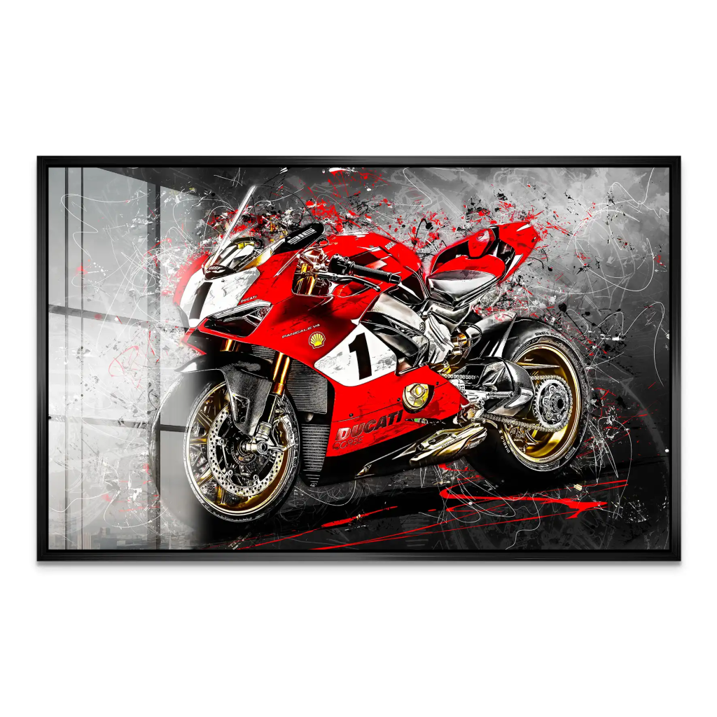 Ducati 916 Anniversario Abstrakt Acrylglas Bild INGALERIE