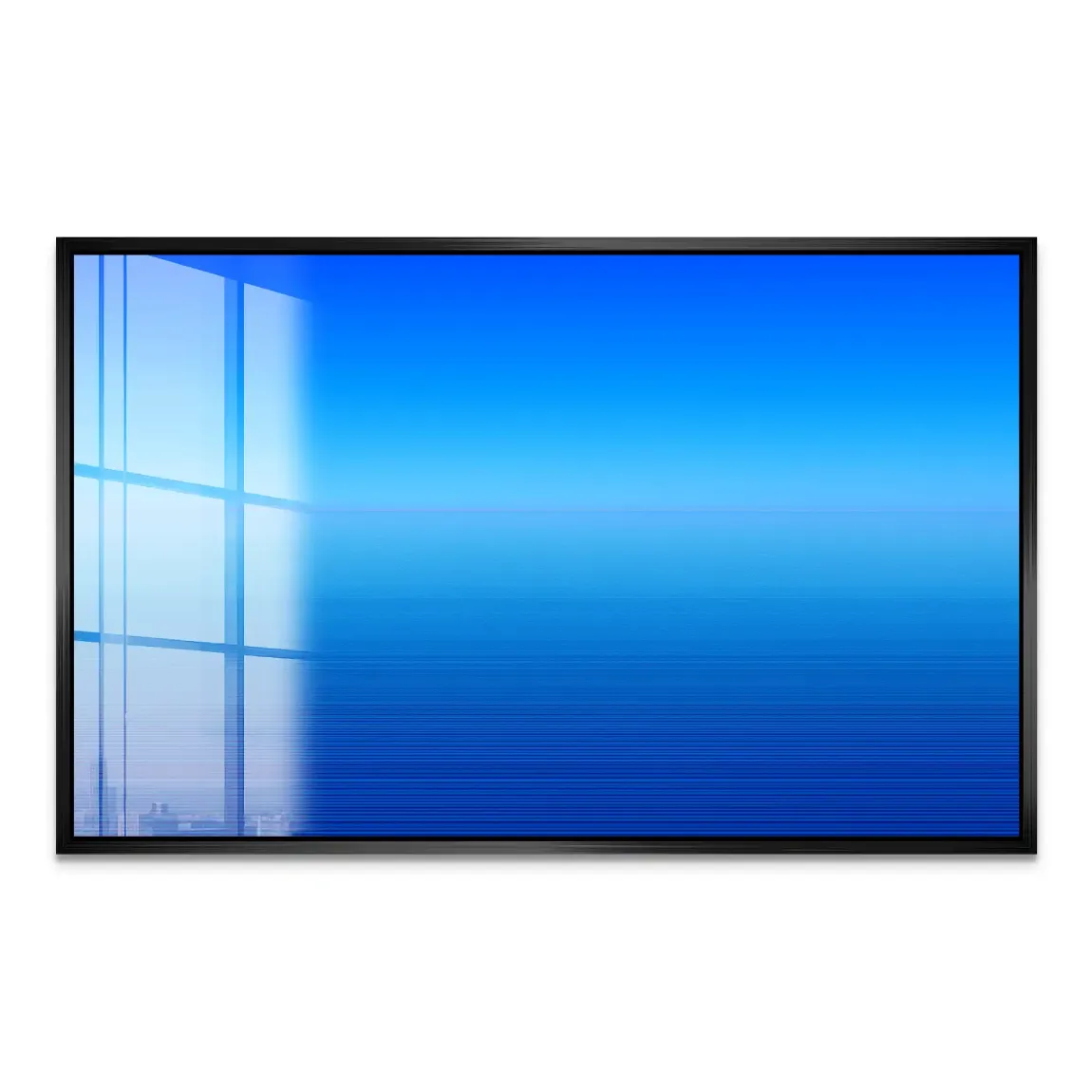 Blauer Horizont Acrylglasbild