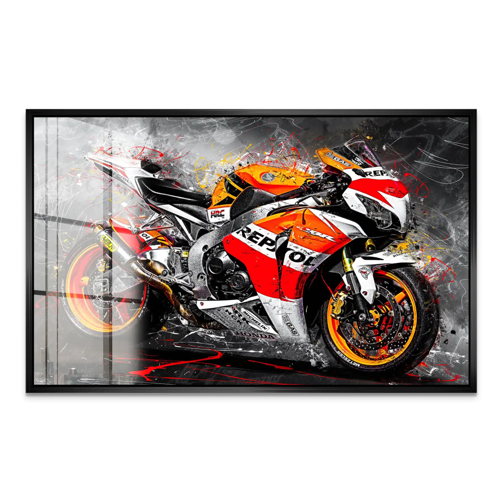 Honda Fireblade SC59 Acrylglas Bild INGALERIE