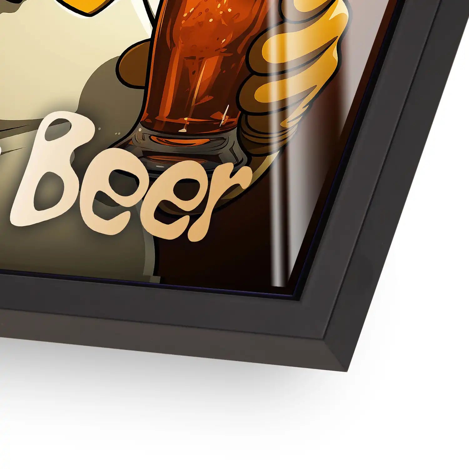 Homer Drink Beer Acrylglas Bild INGALERIE