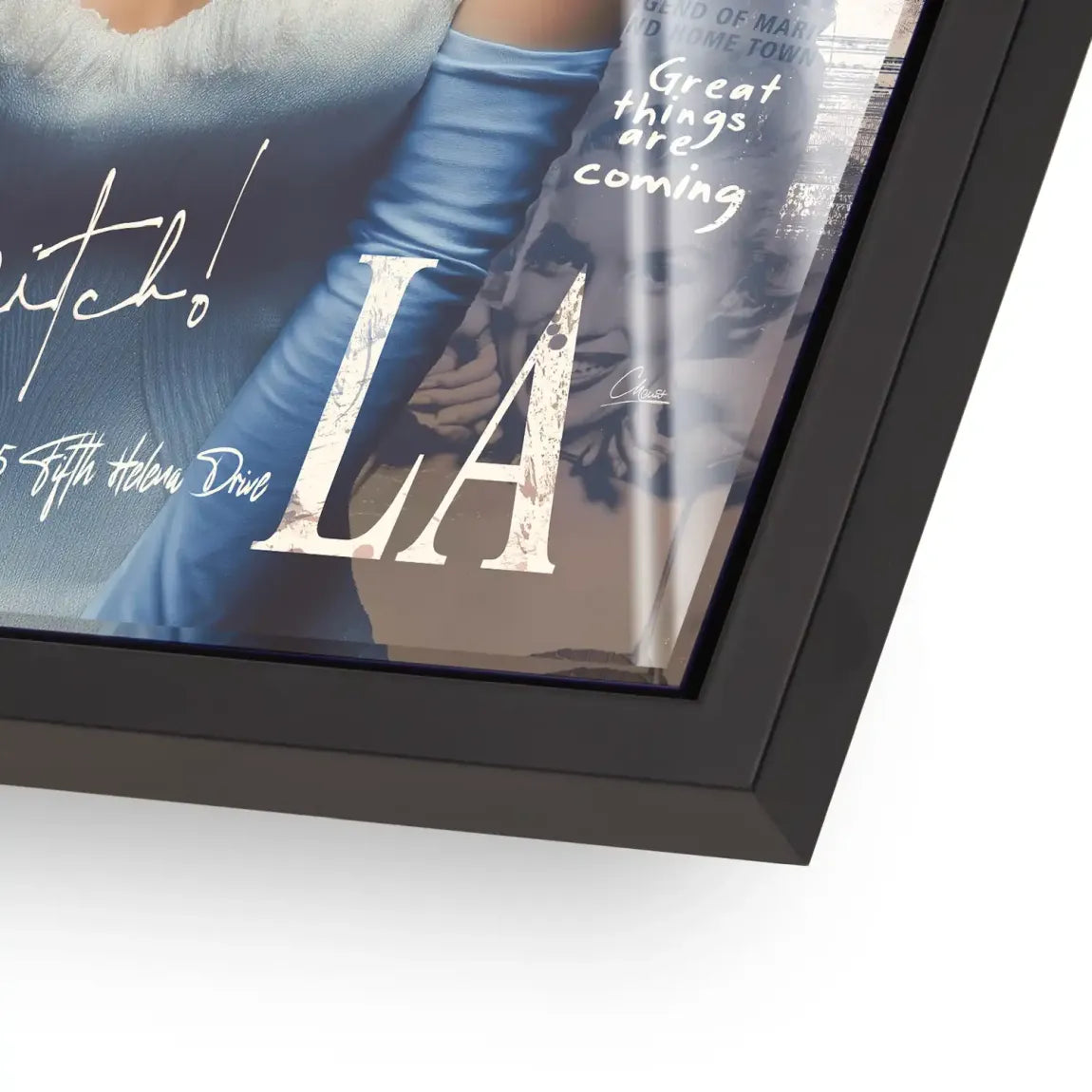 Marilyn Monroe Velvet Allure Acrylglasbild