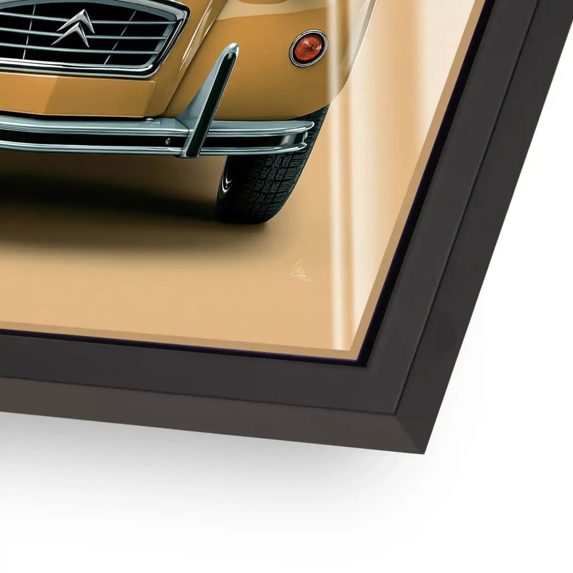 Citroen 2CV Voyage Acrylglasbild