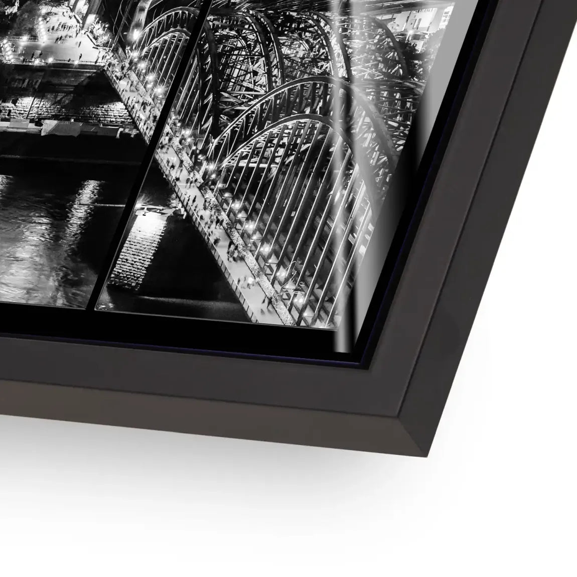 Köln Night Vision Acrylglasbild