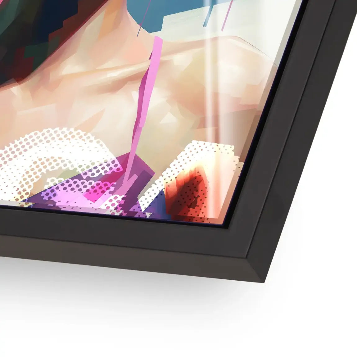 Lady G. in Color Acrylglasbild INGALERIE
