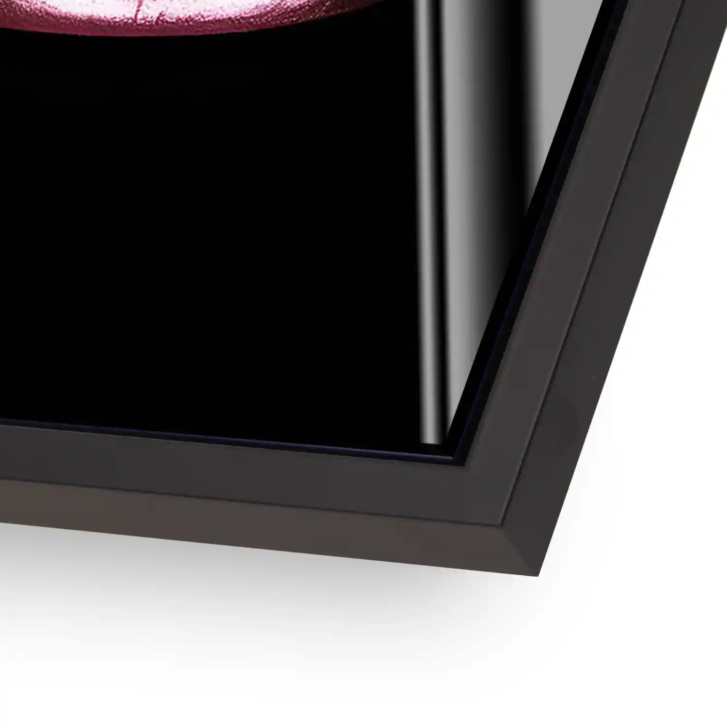 Vuitton Metallic Lips Acrylglas Bild INGALERIE