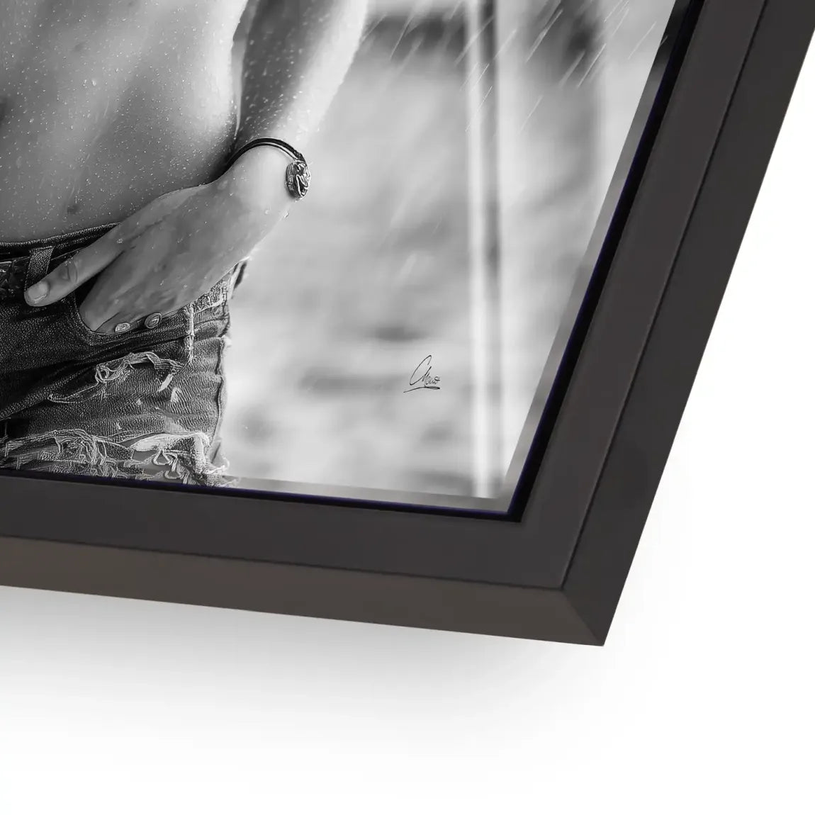 Summer Rain Acrylglasbild