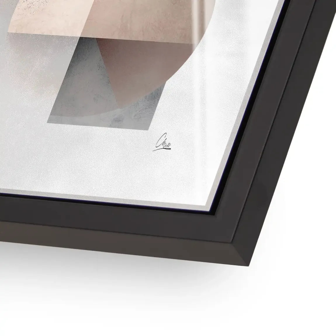 Soft Circles Acrylglasbild