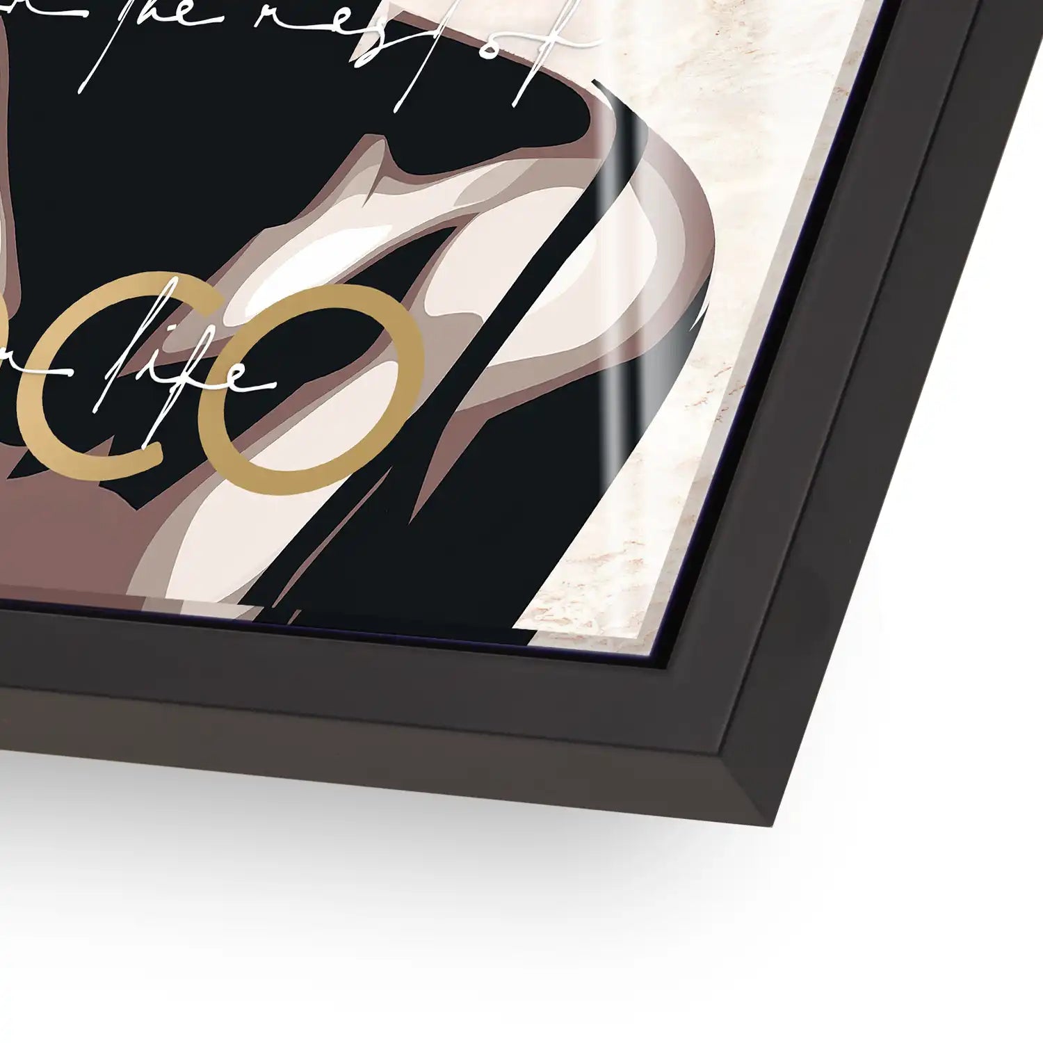 Marilyn Monroe Vogue Coco Acrylglas Bild INGALERIE