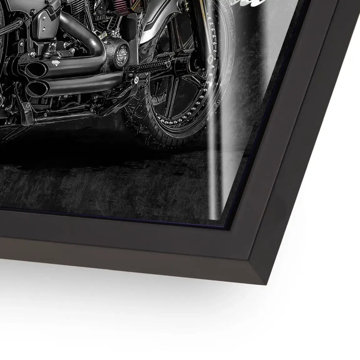 Harley Freedom Pop Art Acrylglasbild