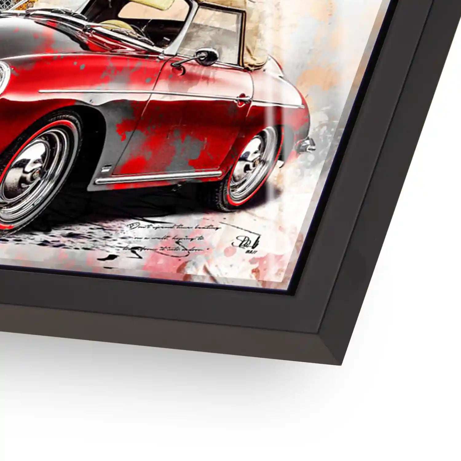 Audrey Porsche Pop Art Acrylglas Bild INGALERIE