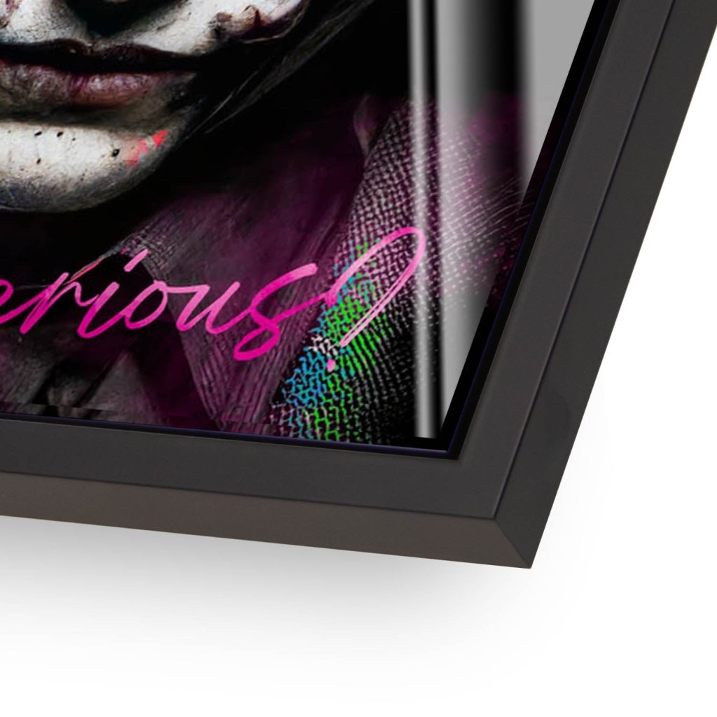 Joker Serious Style Acrylglas Bild INGALERIE