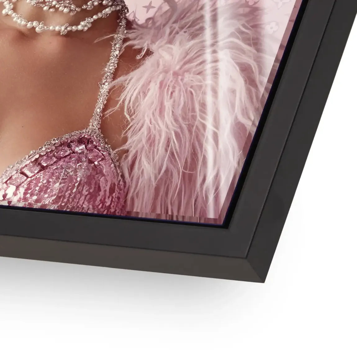 Glamour Lady Acrylglasbild