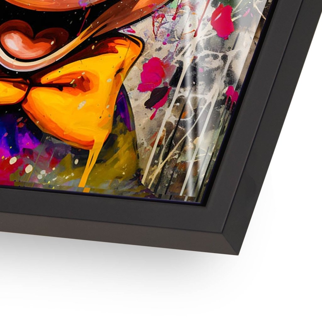 Micky Maus Abstrakt Style Acrylglas Bild INGALERIE