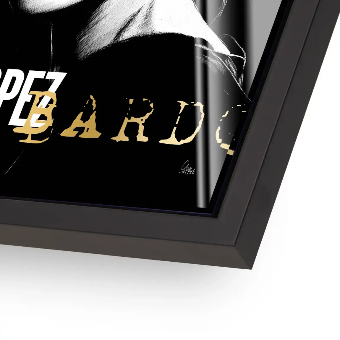 Brigitte Bardot Smoke Acrylglasbild