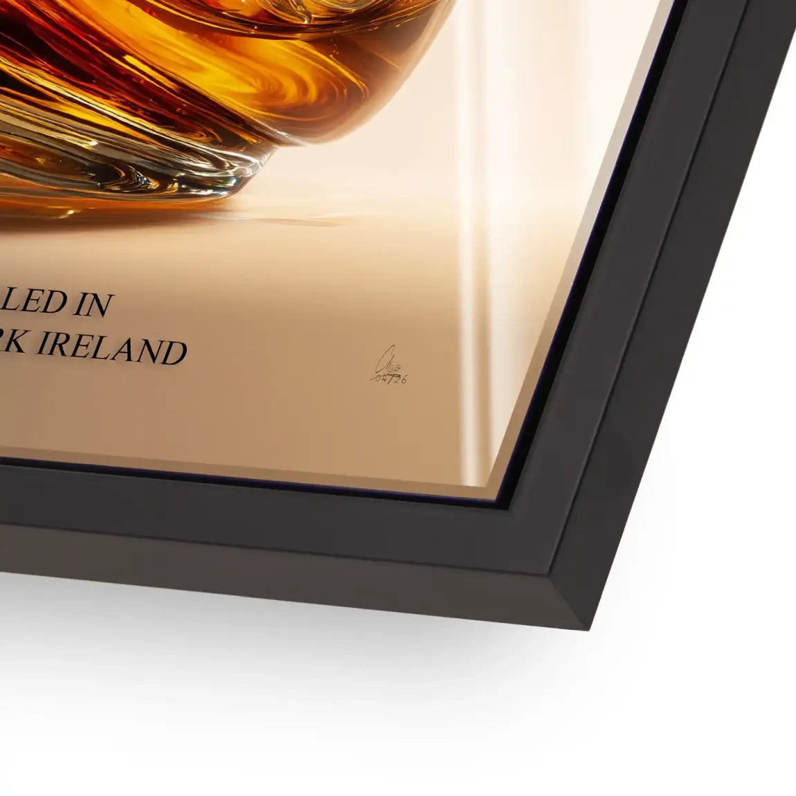 Peaky Whiskey Acrylglasbild