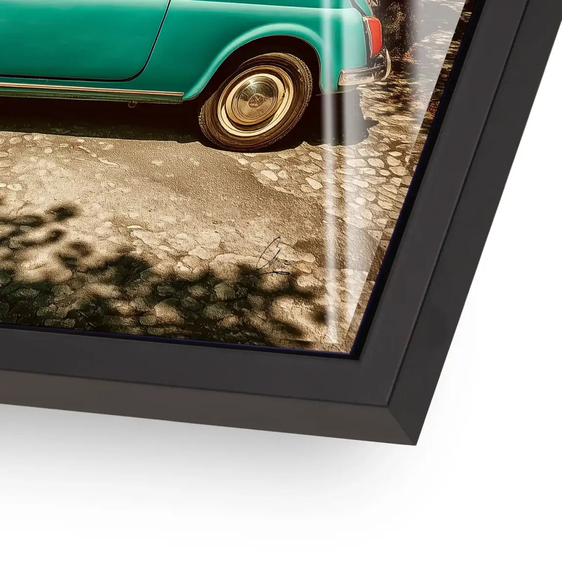 Toskana Fiat Charm Acrylglasbild