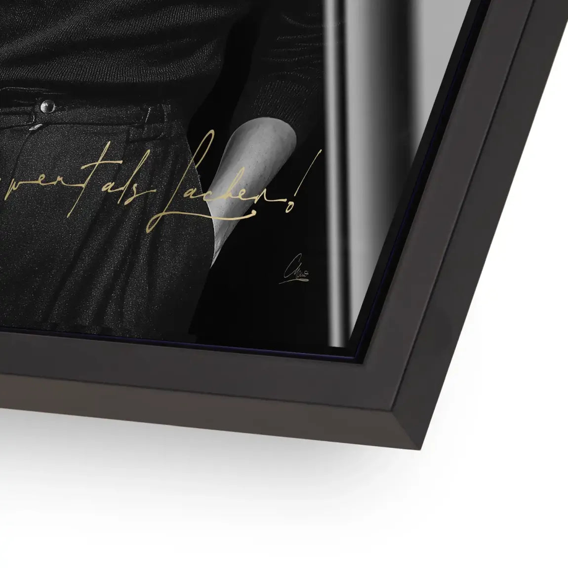 Frida Kahlo stilles Lächeln Acrylglasbild