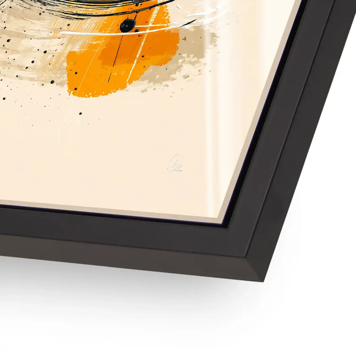 Modern Energie Abstrakt Acrylglasbild