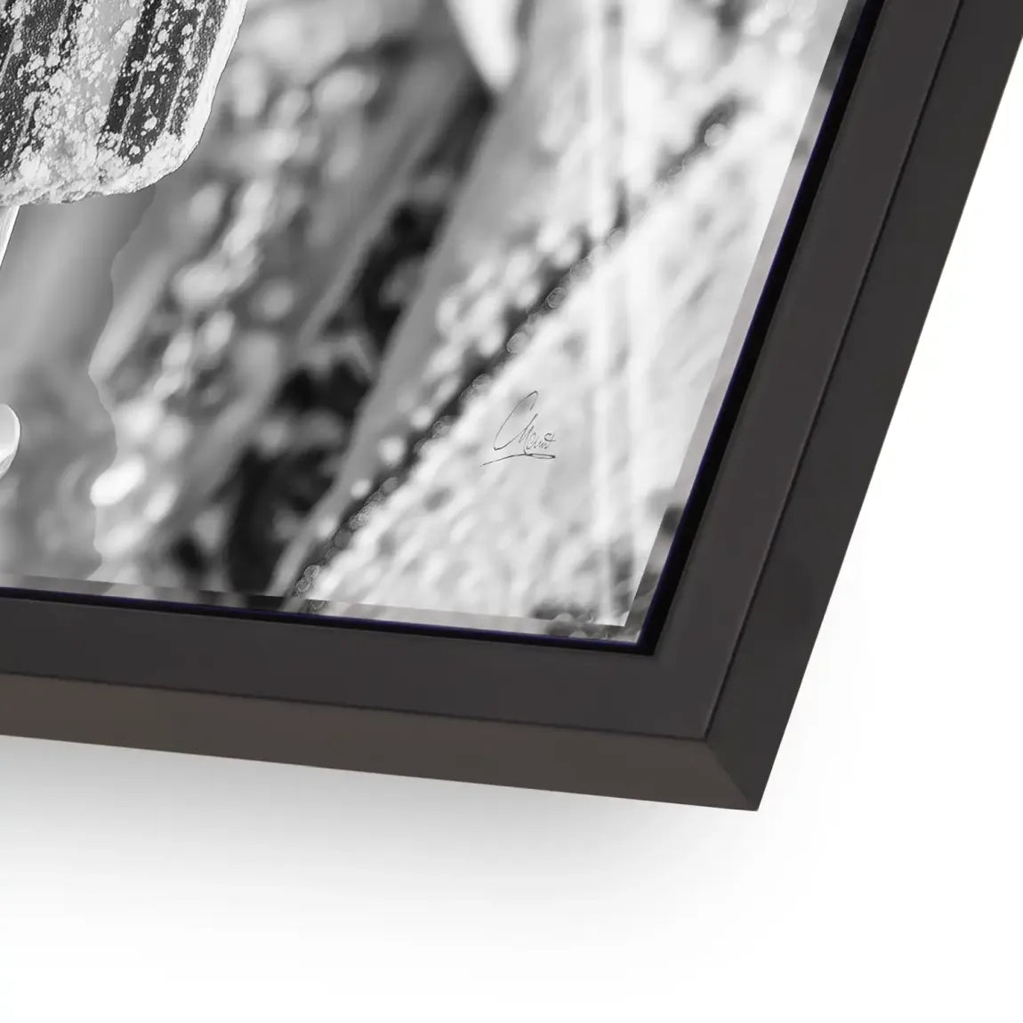 Gucci Ice Noir Acrylglasbild