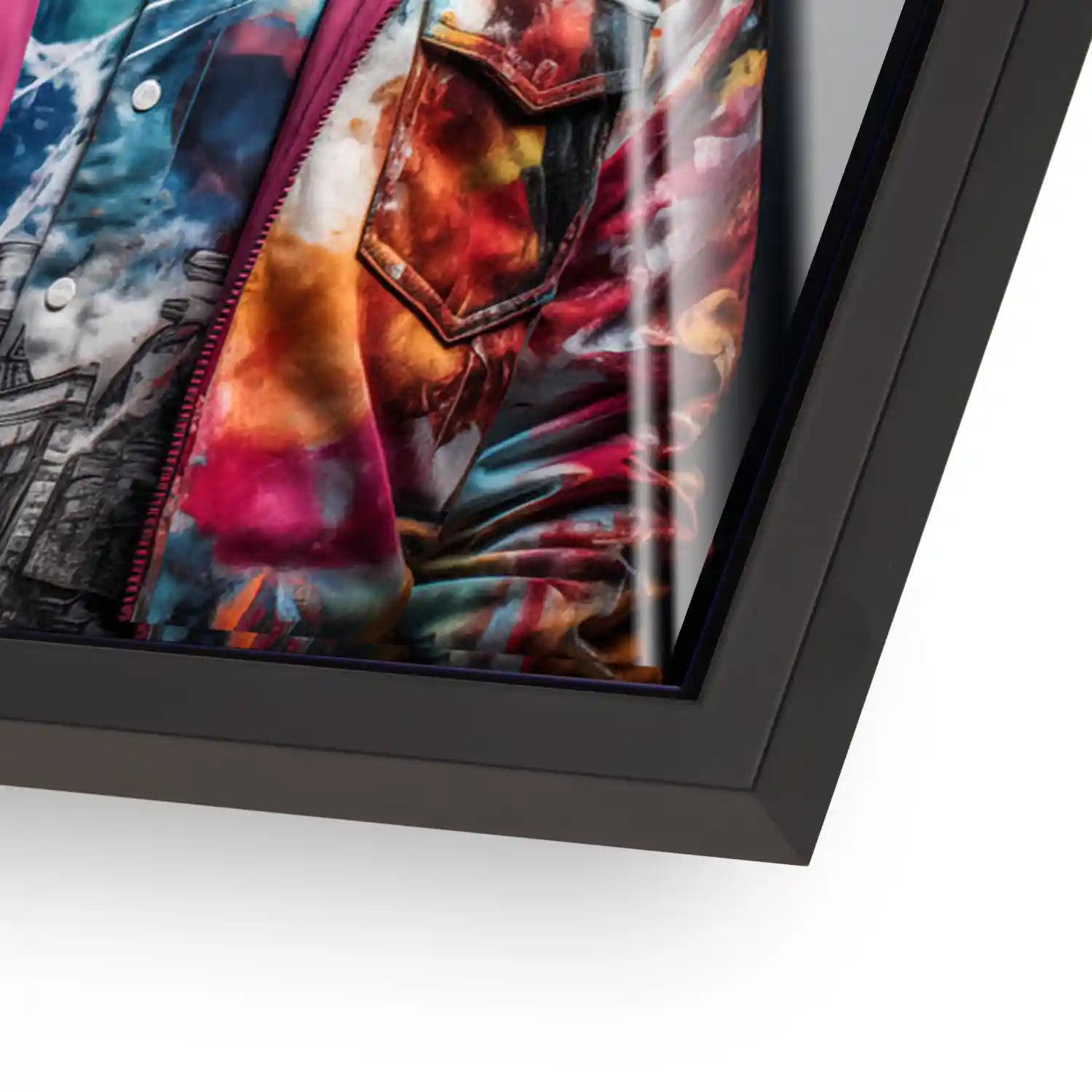 Einstein Hipster Style Acrylglas Bild INGALERIE