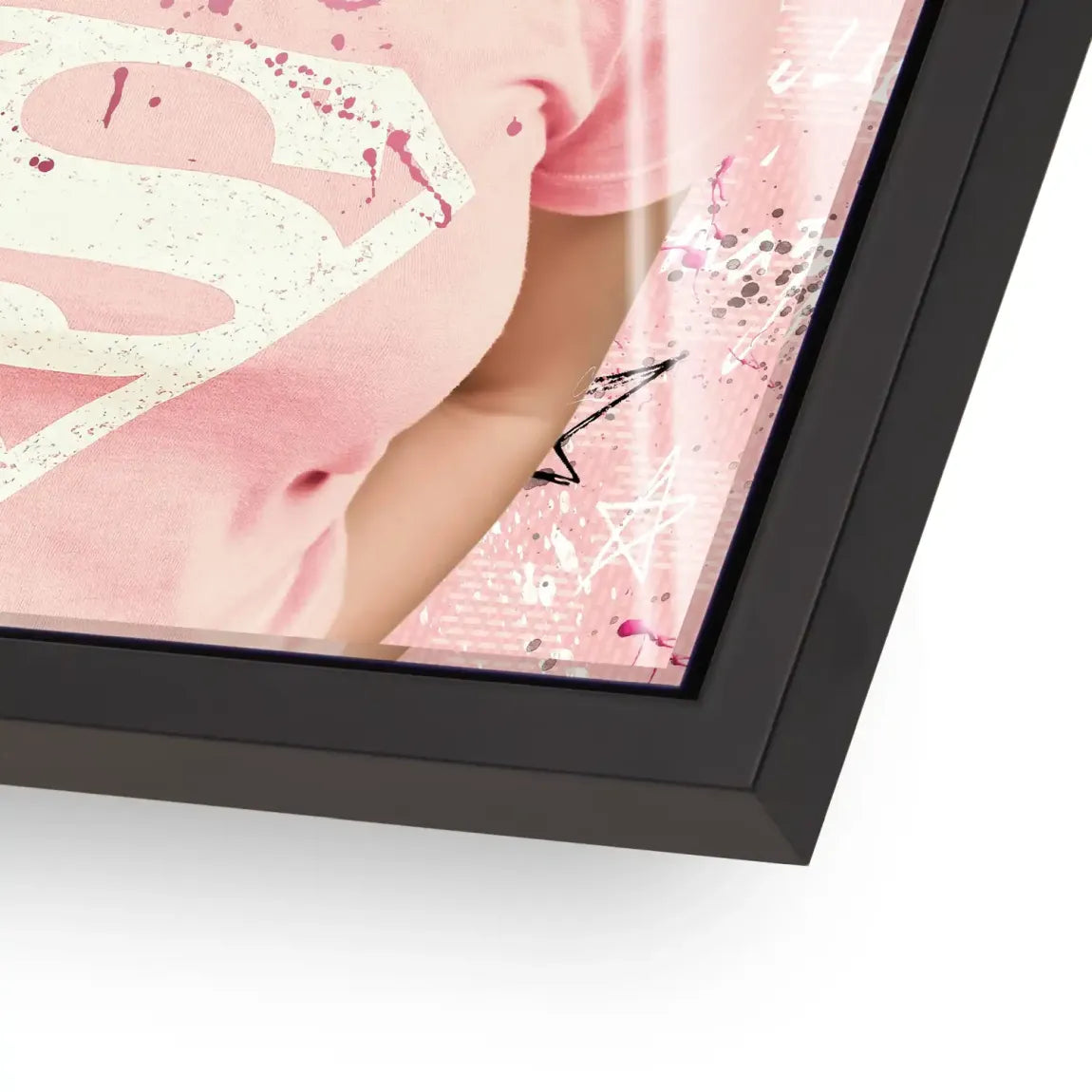 Marilyn Monroe Superman Acrylglasbild