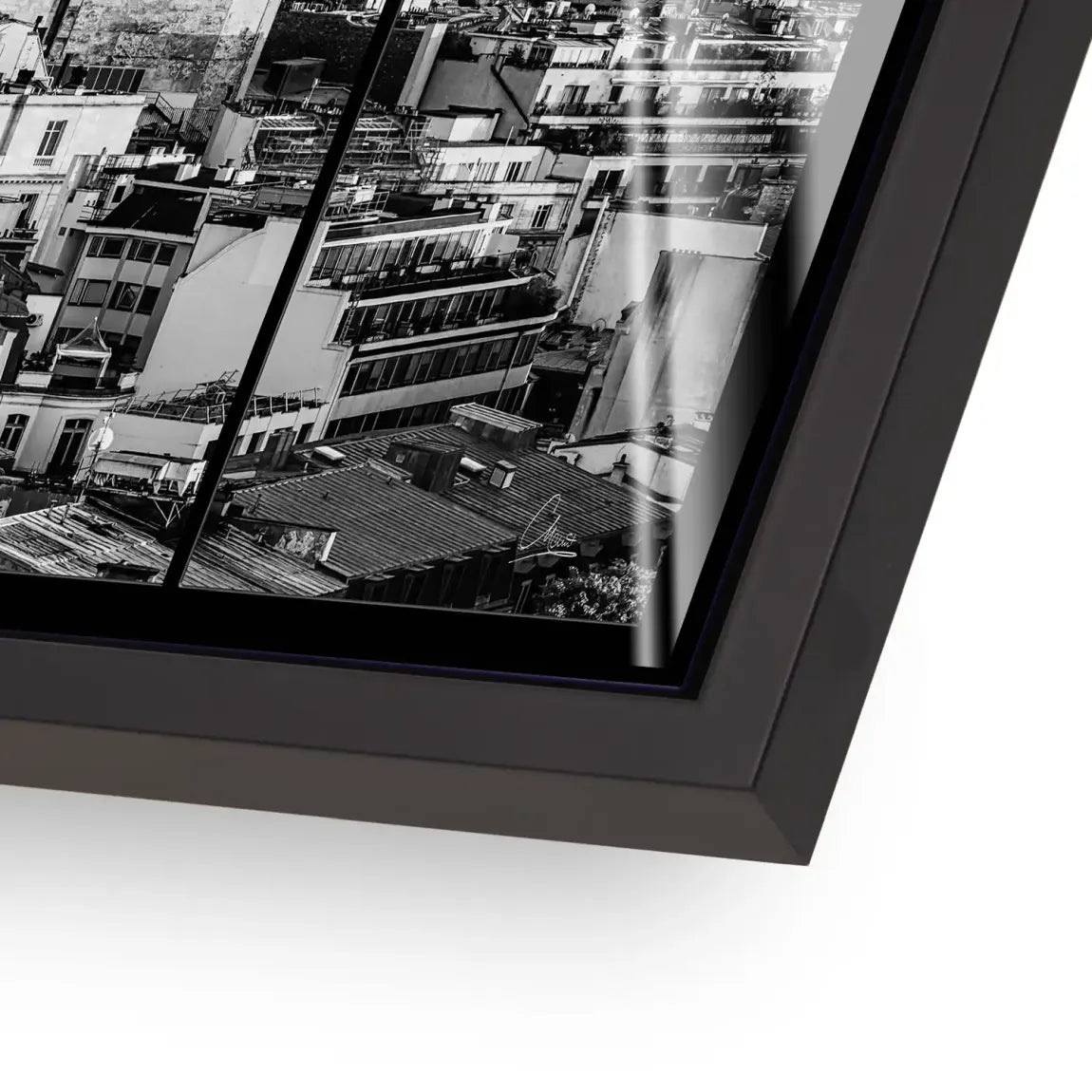 Eiffelturm über Paris Acrylglasbild