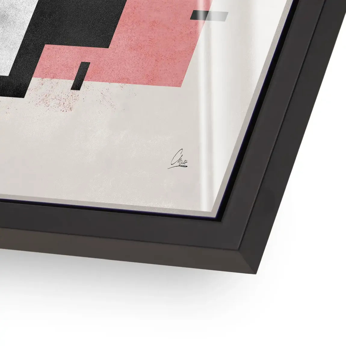 Geometric Aura Acrylglasbild