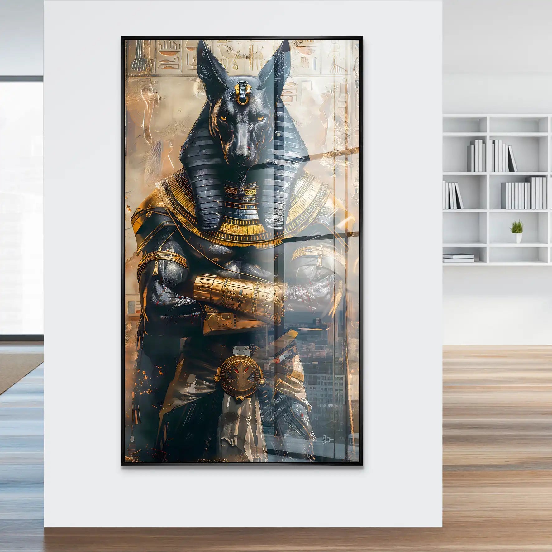 Anubis Nr.2 Acrylglas Bild INGALERiE